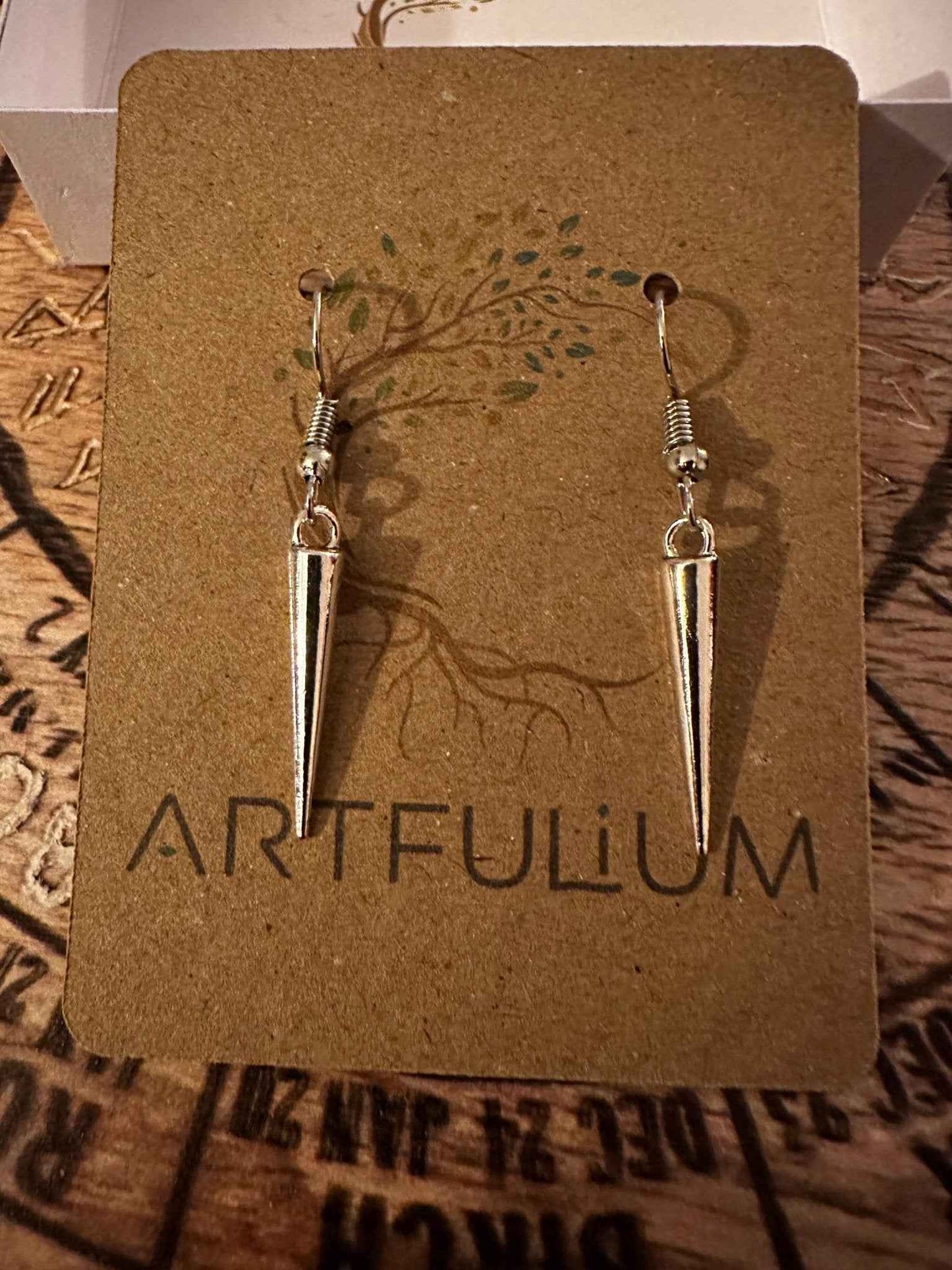 Bold Long Spike Earrings for Sensitive Ears | Dangle Jewelry