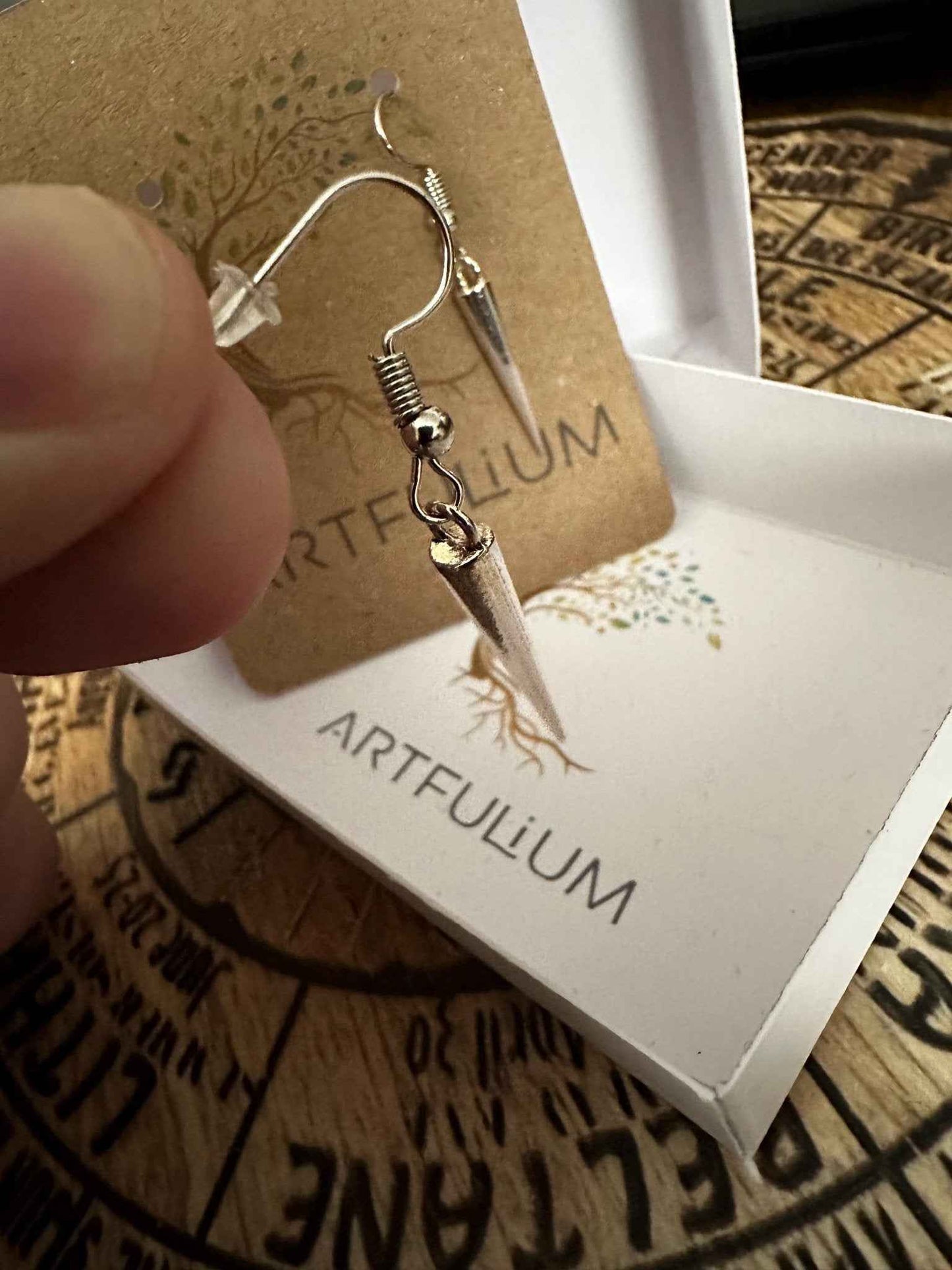 Bold Long Spike Earrings for Sensitive Ears | Dangle Jewelry