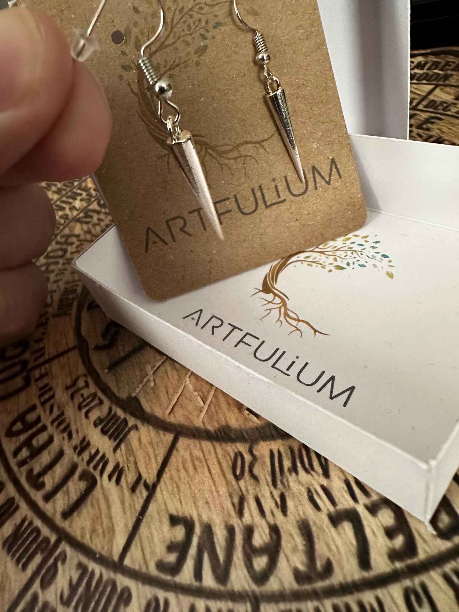 Bold Long Spike Earrings for Sensitive Ears | Dangle Jewelry